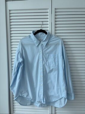 ARITZIA Wilfred free Relaxed Poplin Shirt